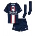 Paris Saint-Germain Presnel Kimpembe #3 Hjemmebanetrøje Børn 2022-23 Kortærmet (+ Korte bukser)